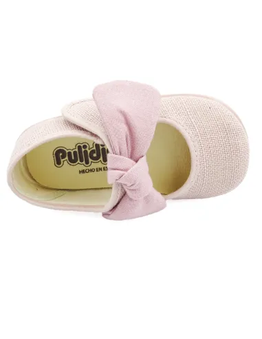 mercedita para nina de ceremonia con lazo en la correa