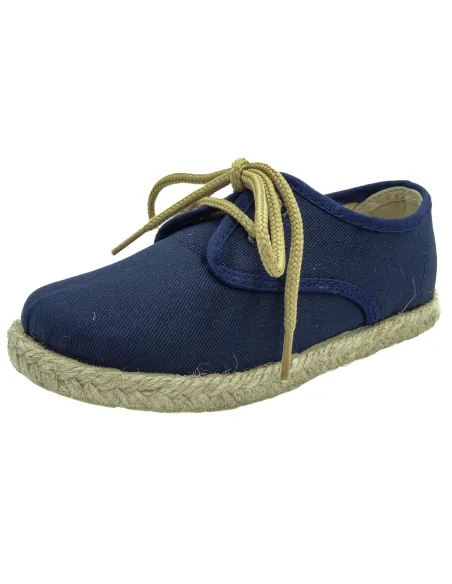 espartena para nino con cordones redondos