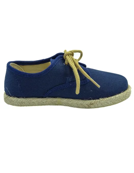 espartena para nino con cordones redondos