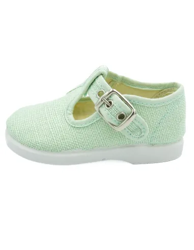 pepito de lino con suela de goma para nino