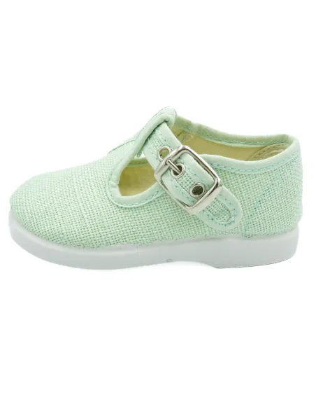 pepito de lino con suela de goma para nino