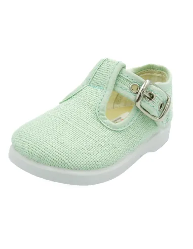 pepito de lino con suela de goma para nino