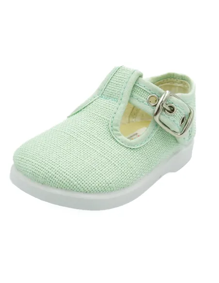 pepito de lino con suela de goma para nino