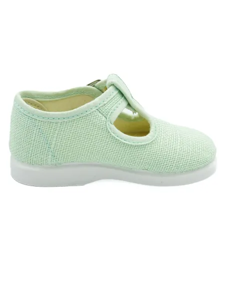 pepito de lino con suela de goma para nino