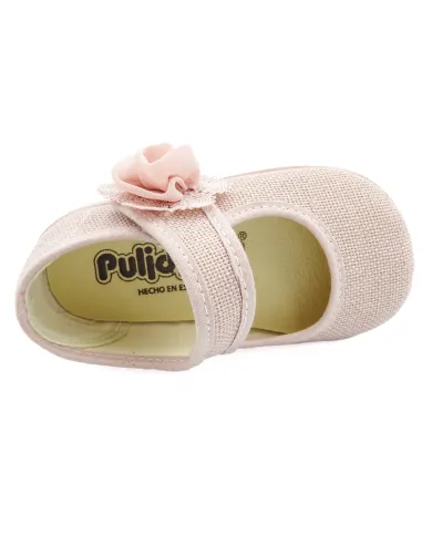 Mercedita de nina para ceremonia con flor