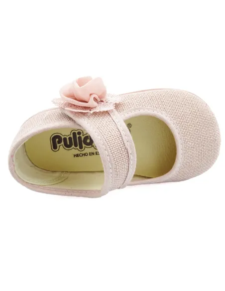 Mercedita de nina para ceremonia con flor