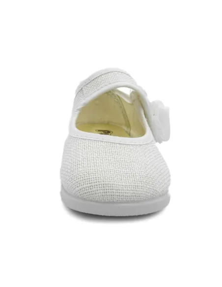 Mercedita de nina para ceremonia con flor