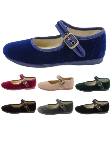 mercedita para nina de terciopelo