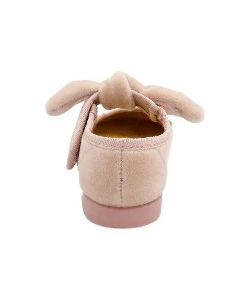 merceditas de terciopelo para nina con lazo