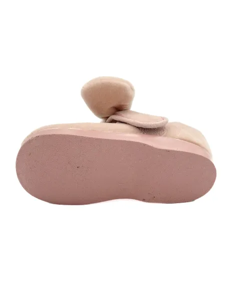 merceditas de terciopelo para nina con lazo