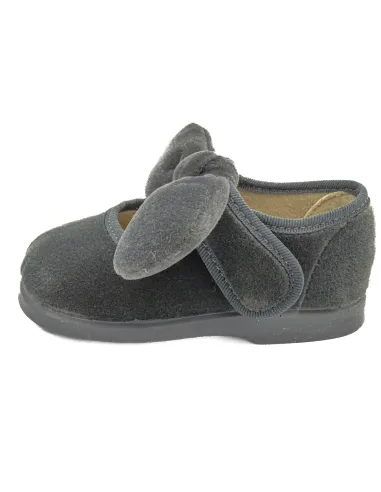 merceditas de terciopelo para nina con lazo