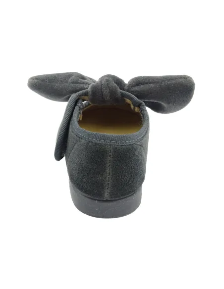 merceditas de terciopelo para nina con lazo