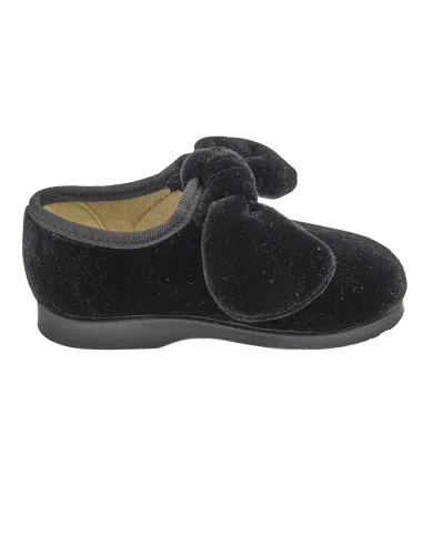 merceditas de terciopelo para nina con lazo