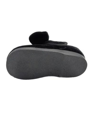 merceditas de terciopelo para nina con lazo