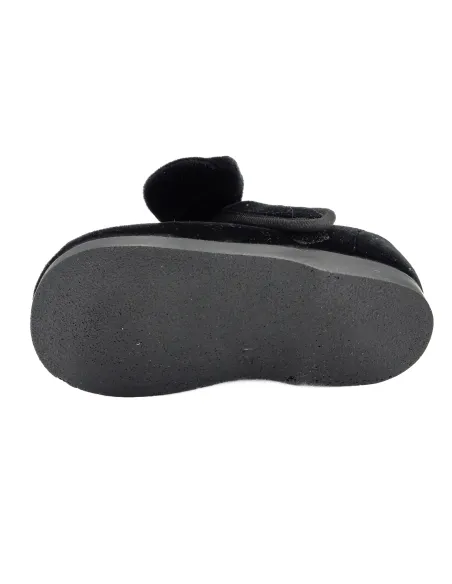 merceditas de terciopelo para nina con lazo