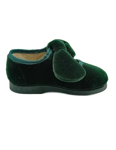 merceditas de terciopelo para nina con lazo