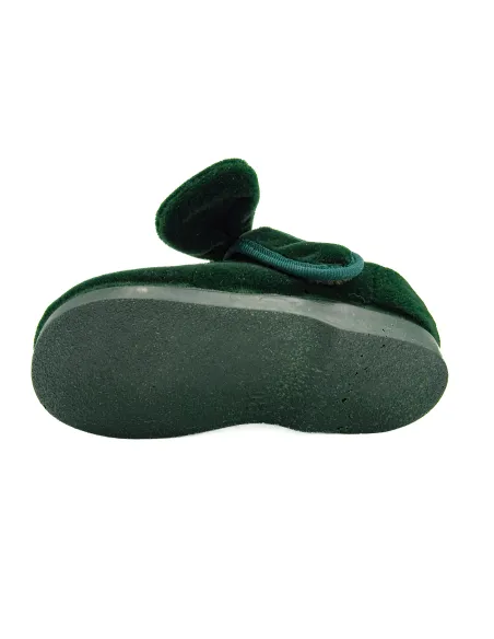 merceditas de terciopelo para nina con lazo