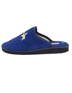 zapatilla de caballero para casa de rizo