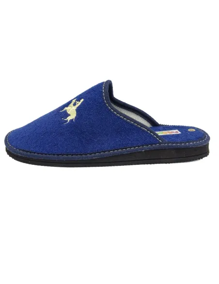 zapatilla de caballero para casa de rizo