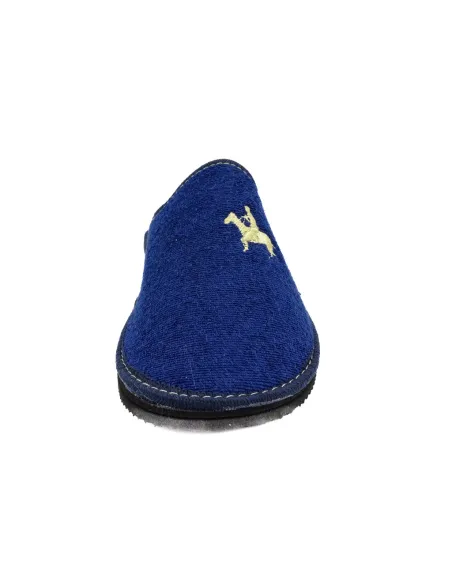 zapatilla de caballero para casa de rizo