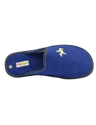 zapatilla de caballero para casa de rizo