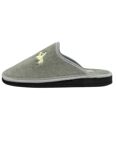 zapatilla de caballero para casa de rizo