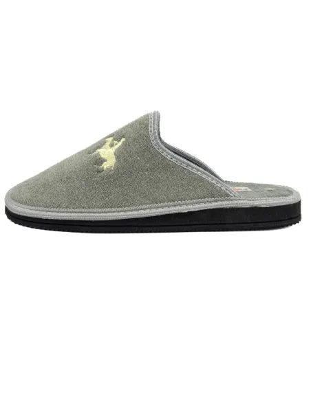 zapatilla de caballero para casa de rizo