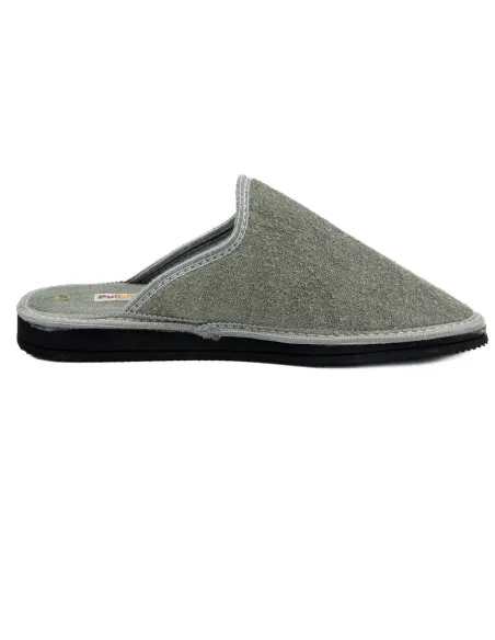 zapatilla de caballero para casa de rizo