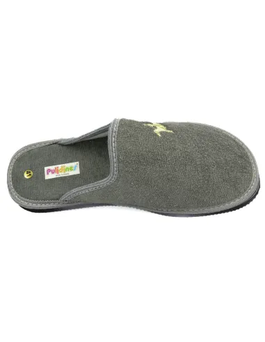 zapatilla de caballero para casa de rizo