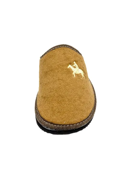 zapatilla de caballero para casa de rizo