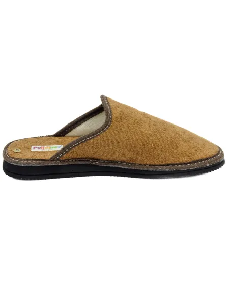 zapatilla de caballero para casa de rizo