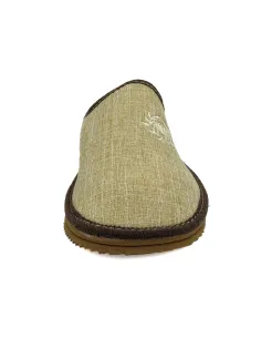 Zapatilla de casa para caballero de rizo 2