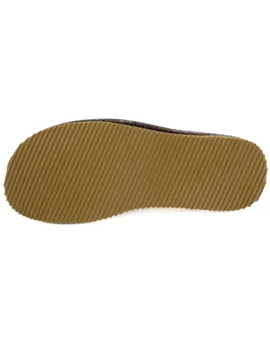 Zapatilla de casa para caballero de rizo