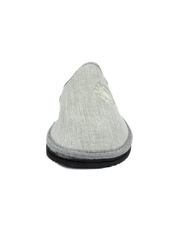 Zapatilla de casa para caballero de rizo