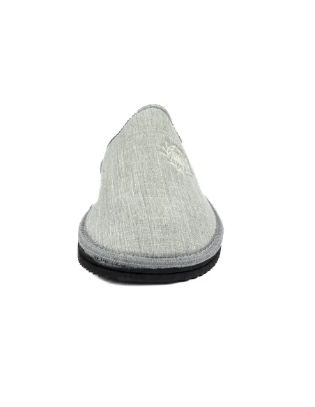 Zapatilla de casa para caballero de rizo