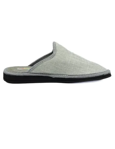 Zapatilla de casa para caballero de rizo