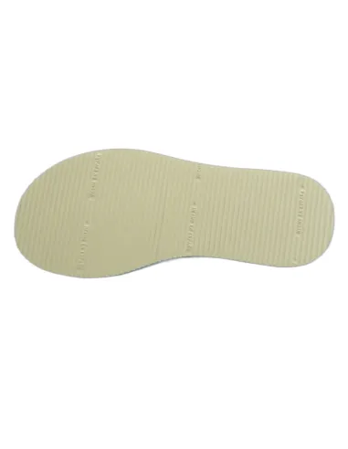 zapatilla de casa de toalla para mujer con suela de piso microporoso