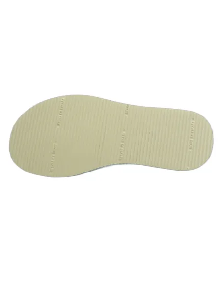 zapatilla de casa de toalla para mujer con suela de piso microporoso