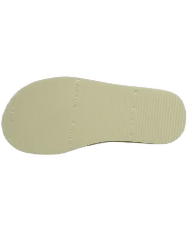 zapatilla de casa de toalla para mujer con suela de piso microporoso