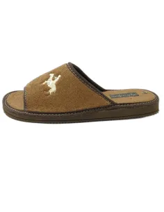 zapatilla de casa de toalla para caballero de suela de eva 2