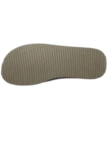 zapatilla de casa de toalla para caballero de suela de eva