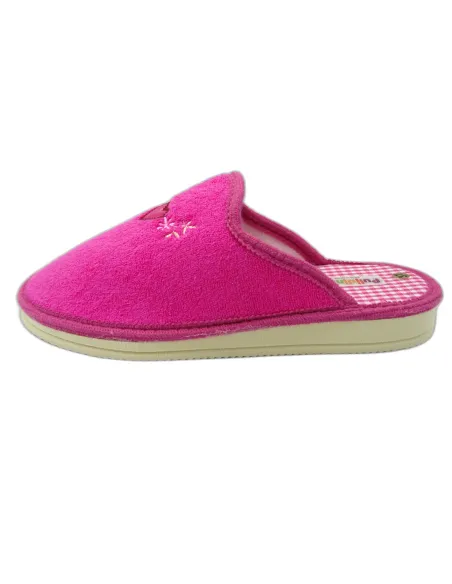zapatilla de casa para senora de toalla