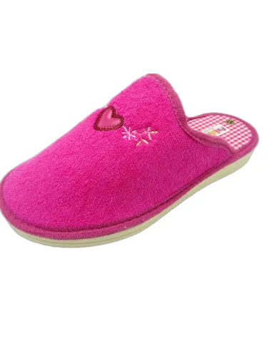 zapatilla de casa para senora de toalla