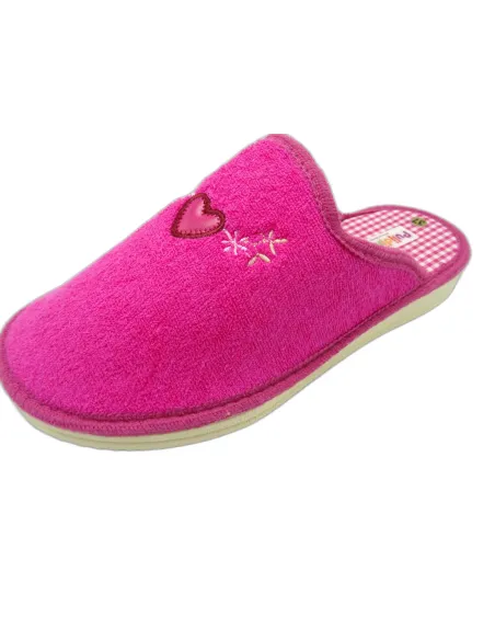 zapatilla de casa para senora de toalla
