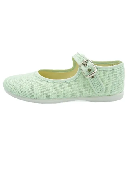 Mercedita para nina de lino ideal para ceremonia