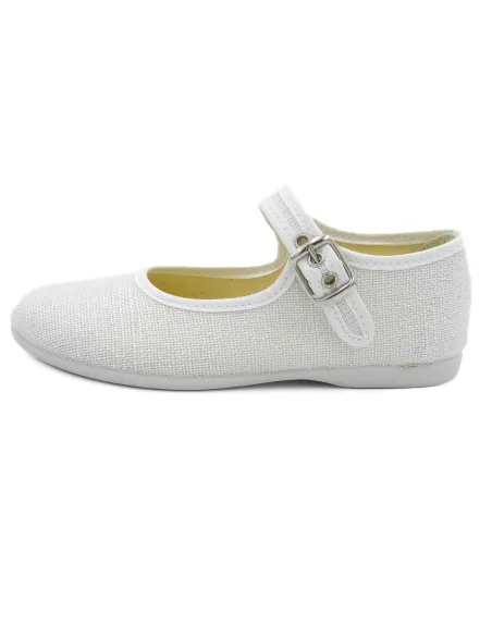 Mercedita para nina de lino ideal para ceremonia