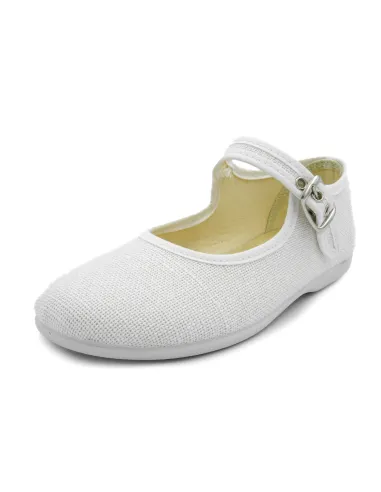 Mercedita para nina de lino ideal para ceremonia