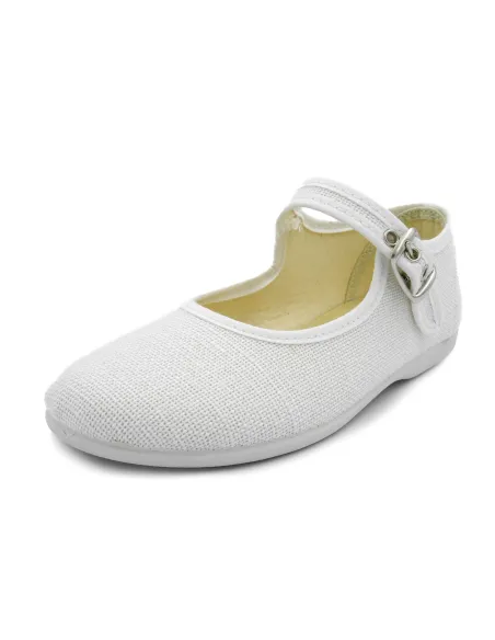 Mercedita para nina de lino ideal para ceremonia