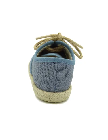 espartena de nino de lino con la suela de goma para ceremonia