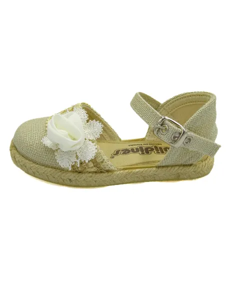 espartena de nina ideal para ceremonia